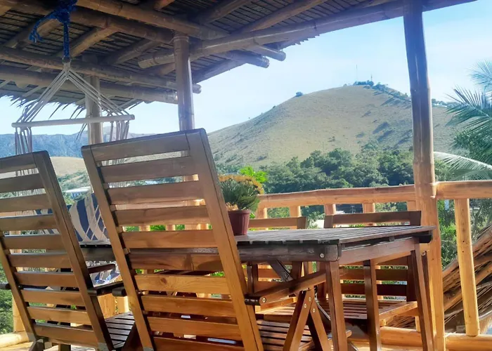 Hilltop Seaview Chalet, With Ac, Private Bathroom, Kitchen & Balcony